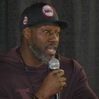 Ben Wallace speaking to the audience
